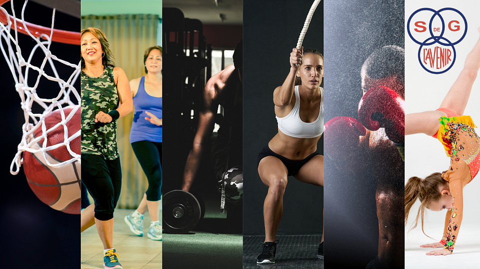 BASKET, GIMNASIA, ZUMBA, FITNESS, MUSCULACION, ARTISTICA