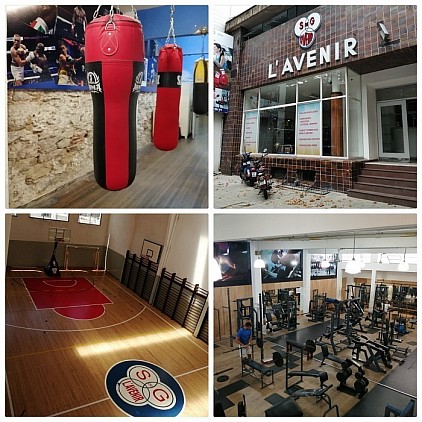 Básquetbol Fútbol Gimnasia Boxeo Musculación