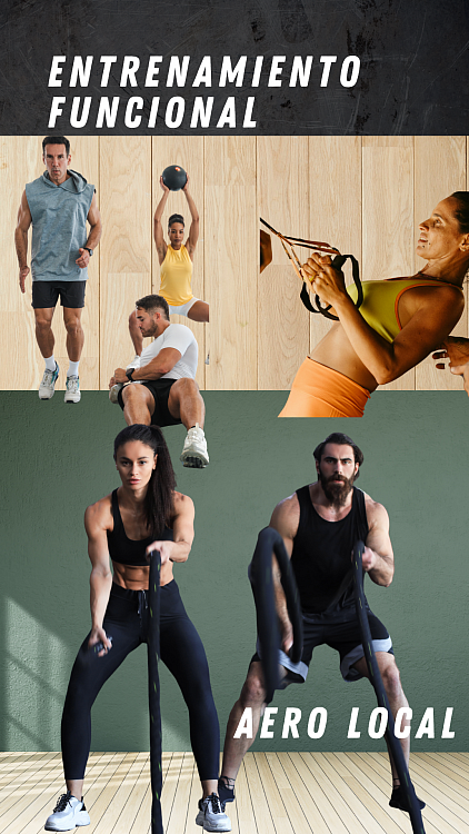 Gimnasia, entrenamiento funcional, aero local en Club L'Avenir